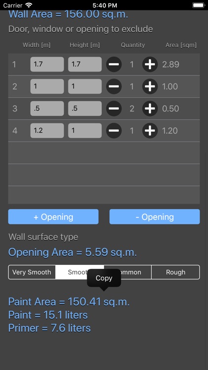Paint Calculator Plus