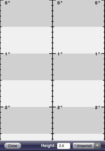 Ruler App - náhled