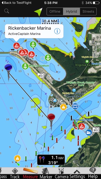 Lake Sidney Lanier GPS Charts