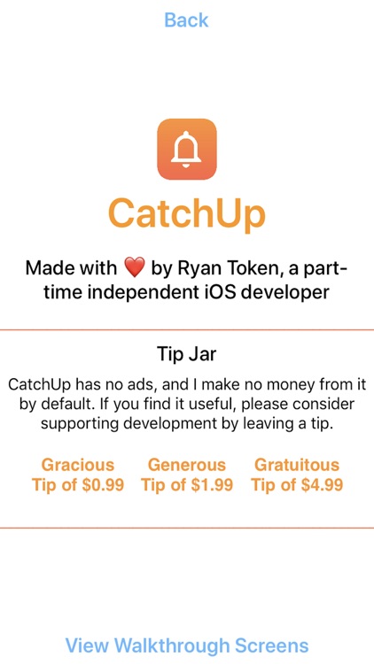 CatchUp - Keep in Touch screenshot-3