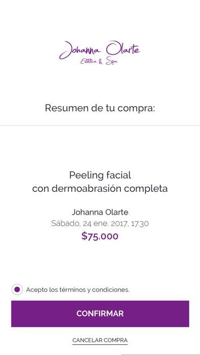 Johanna Olarte Estética & Spa screenshot 2
