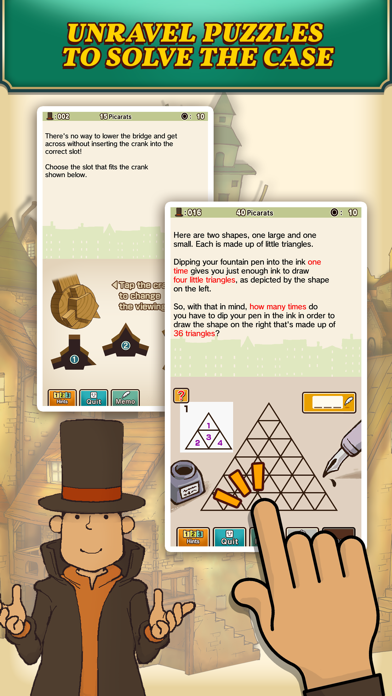 Layton: Curious Village in HD Screenshot 3