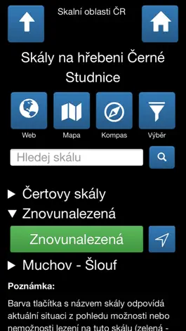 Game screenshot Skalní oblasti ČR hack
