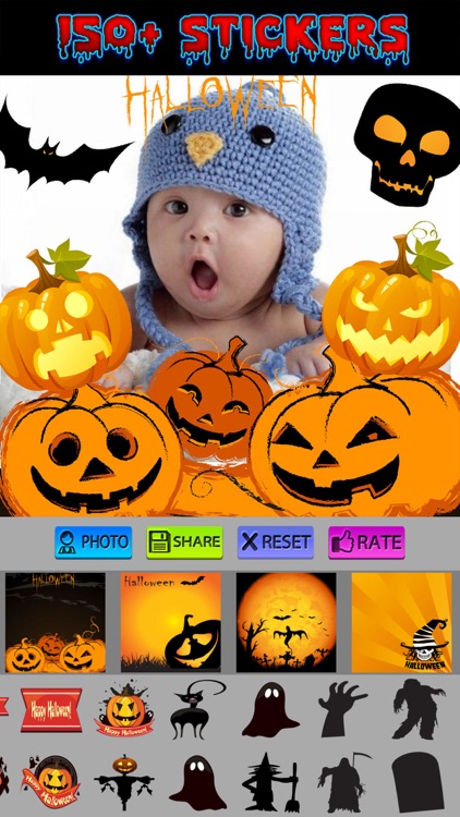 Happy Halloween Picture Frames