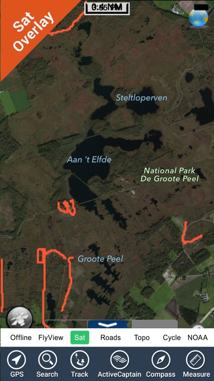 De Groote Peel National Park - GPS Map Navigator