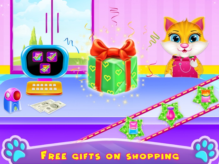 Kitty Cookie Maker Bakery Game