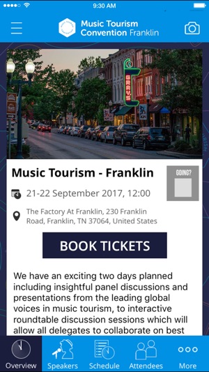 Music Tourism Convention Franklin 2017(圖1)-速報App