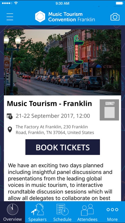 Music Tourism Convention Franklin 2017