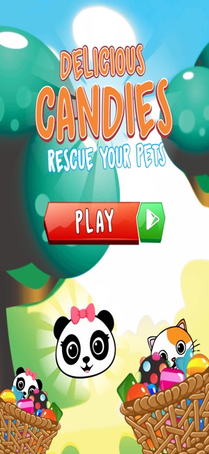 Candies Match 3 Rescue Pets(圖1)-速報App