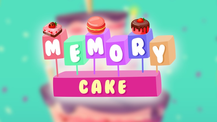 Memory Game with sweet cakes