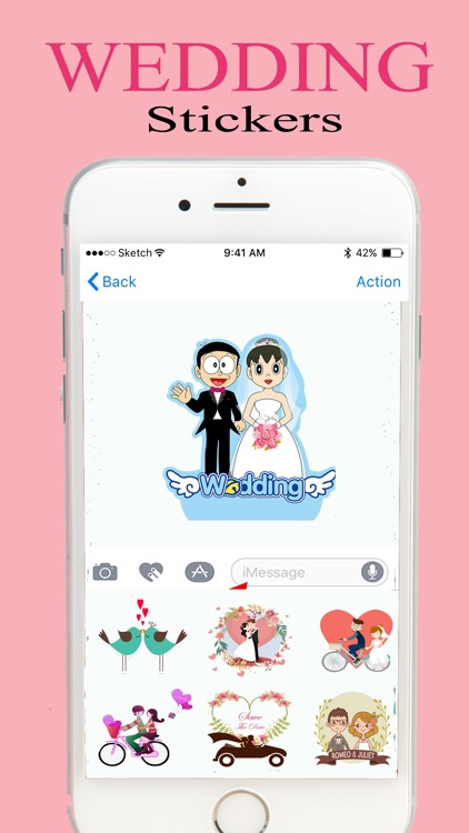 Wedding Love Stickers!