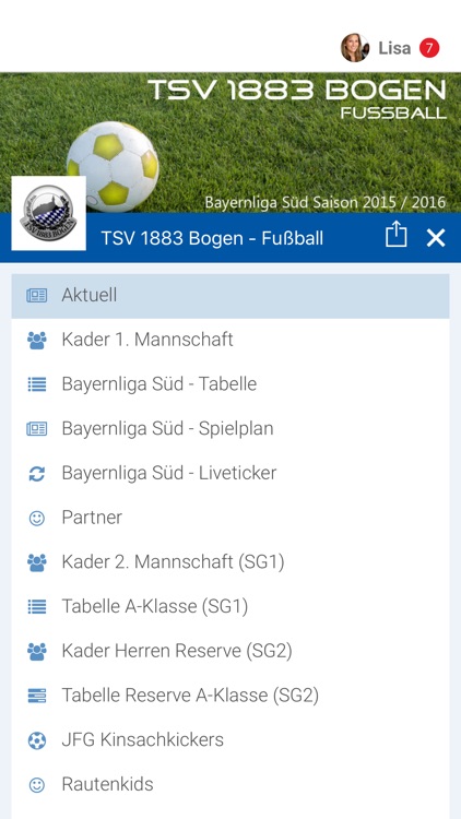 TSV 1883 Bogen - Fußball