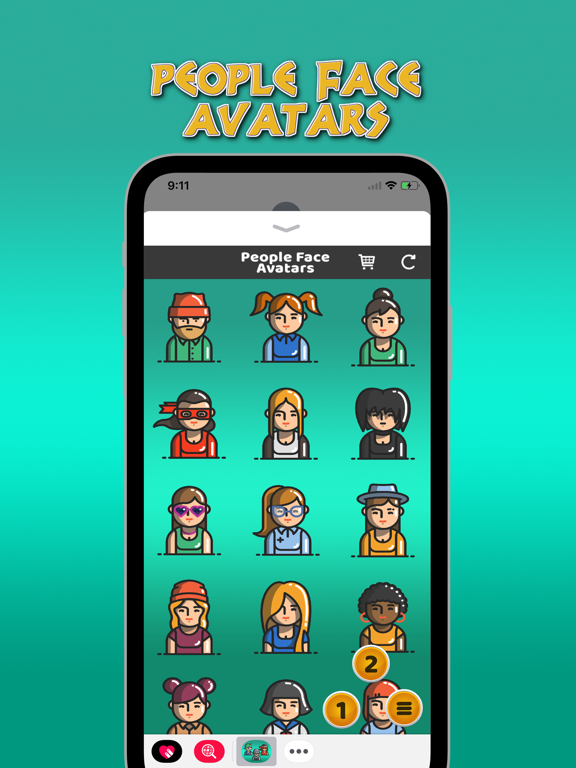 Screenshot #6 pour People Face Avatars