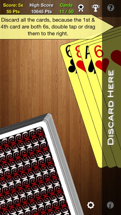 One Handed Solitaire screenshot-3