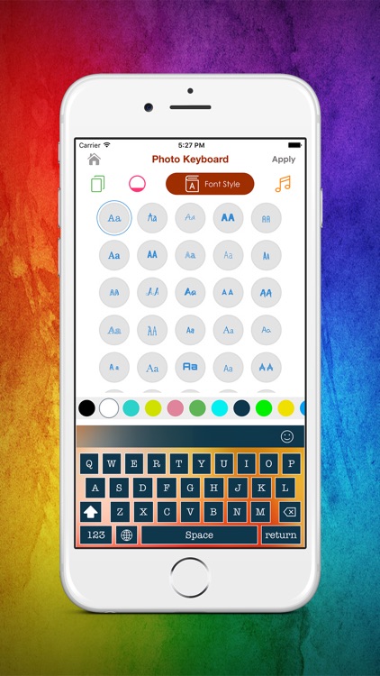 Rainbow Customize Keypad with My Photo