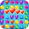 Match and pop gems jewels in dazzling combinations in fun gameplay