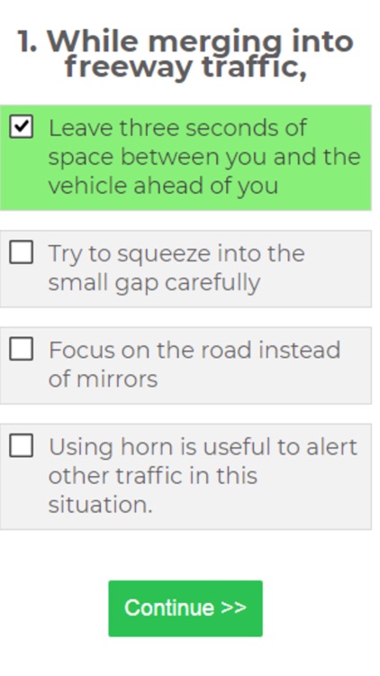 CA DMV PRACTICE DRIVING TESTS screenshot-6