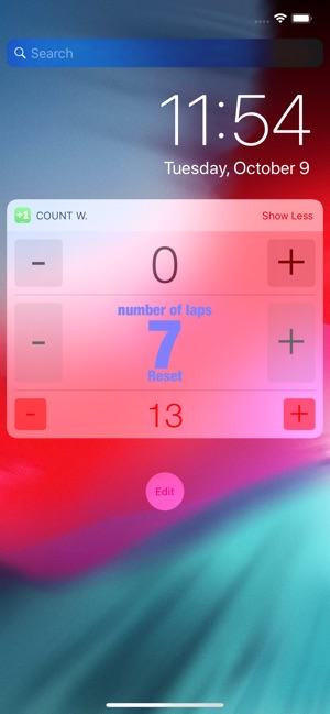 Count Widget(圖1)-速報App