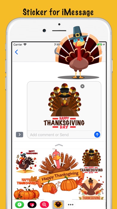 Thanksgiving For You Sticker screenshot 2