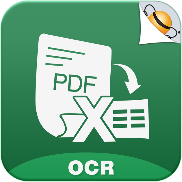 convert to apple xlsx numbers Store Converter le OCR â€ŽPDF to Excel Mac App dans