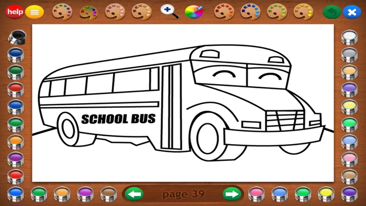 Coloring Book 11 Lite: Trucks screenshot-5