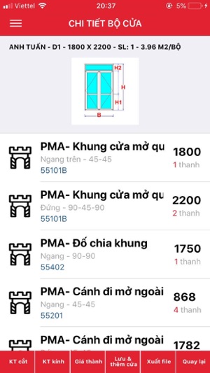 ACT Phần Mềm Cửa Nhôm Nhựa(圖5)-速報App