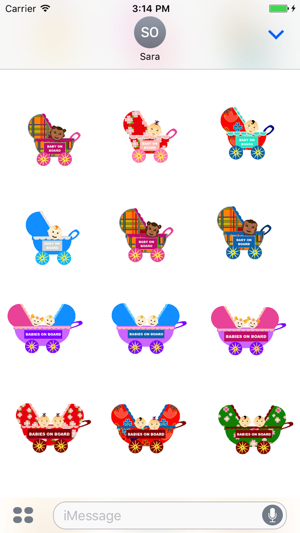 Baby's Birth Sticker Pack(圖4)-速報App