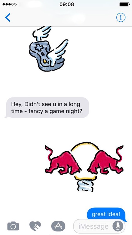 Red Bull Stickers screenshot-4