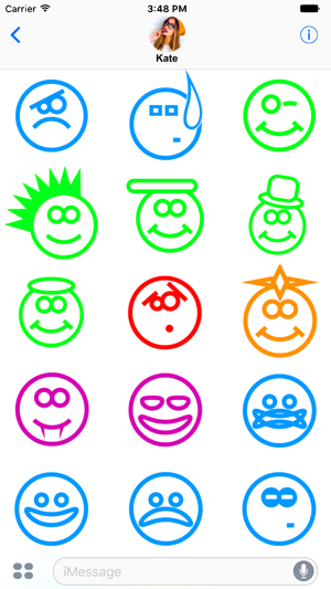 Animated Neon Emoji(圖4)-速報App