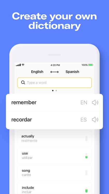 Remember: language flashcards screenshot-0