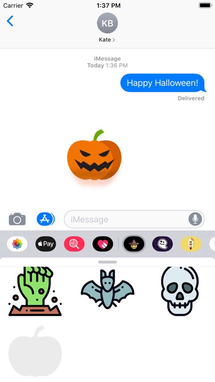 Cute Halloween Stickers Pro screenshot-4