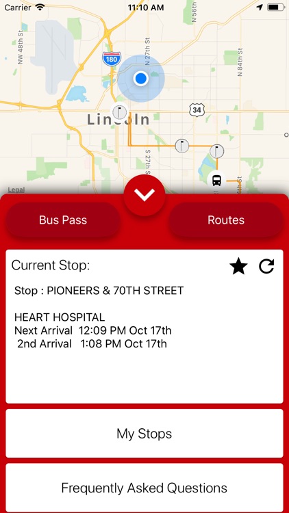 Lincoln Bus Tracker