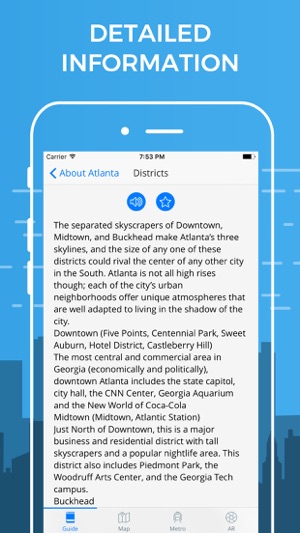 Atlanta Travel Guide with Offline Street Map(圖4)-速報App