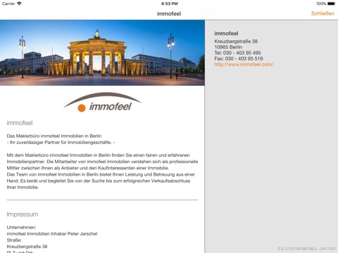 Immofeel Immobilien Berlin screenshot 2