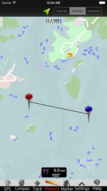 Lake Sidney Lanier GPS Charts