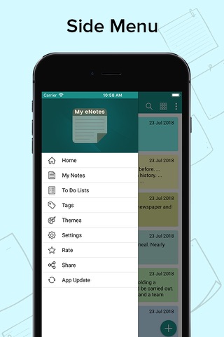 My eNotes screenshot 4