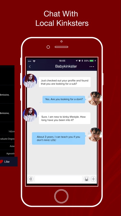 Kinkoo: Kinky, Fet BDSM Dating screenshot-5