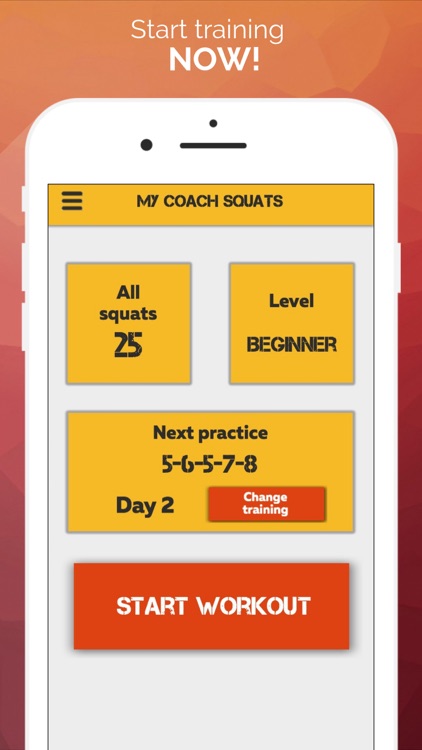 My coach: squats