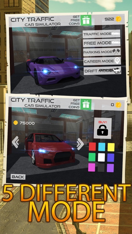 City Traffic Car Simulator screenshot-2