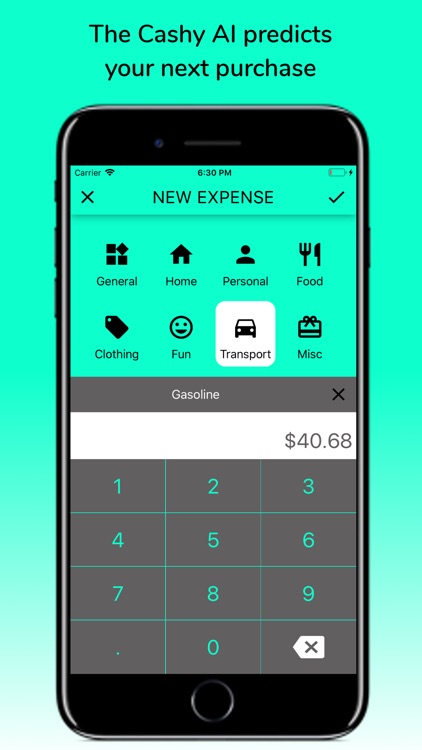 Cashy - Simple Wallet Control