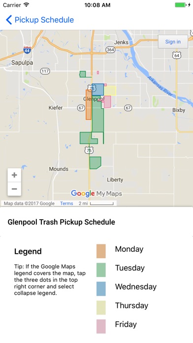 Glenpool Recycling screenshot 2