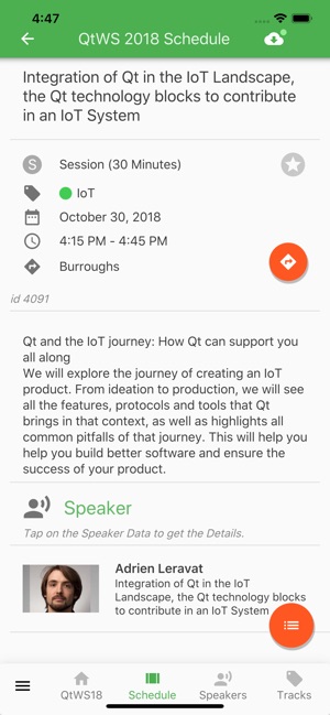 Qt World Summit 2018(圖3)-速報App