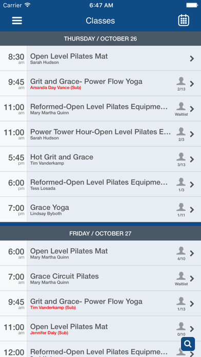 Grace Pilates+Yoga screenshot 4