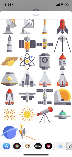 Space Stickers - iMessage(圖2)-速報App