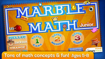 Marble Math Junior Screenshot 1