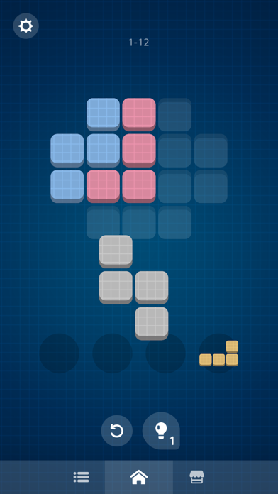 Bloxx Block Puzzle Screenshot on iOS