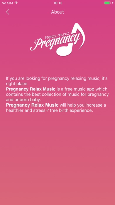 Pregnancy Relax Music screenshot 4