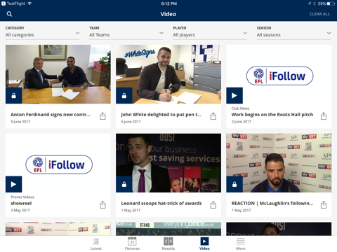 Southend United Official App screenshot 4
