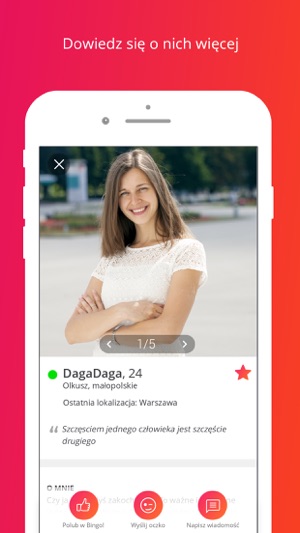 IPhone Aplikacja randkowa oparta na lokalizacji