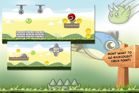 Crazy Blue Bird screenshot 4